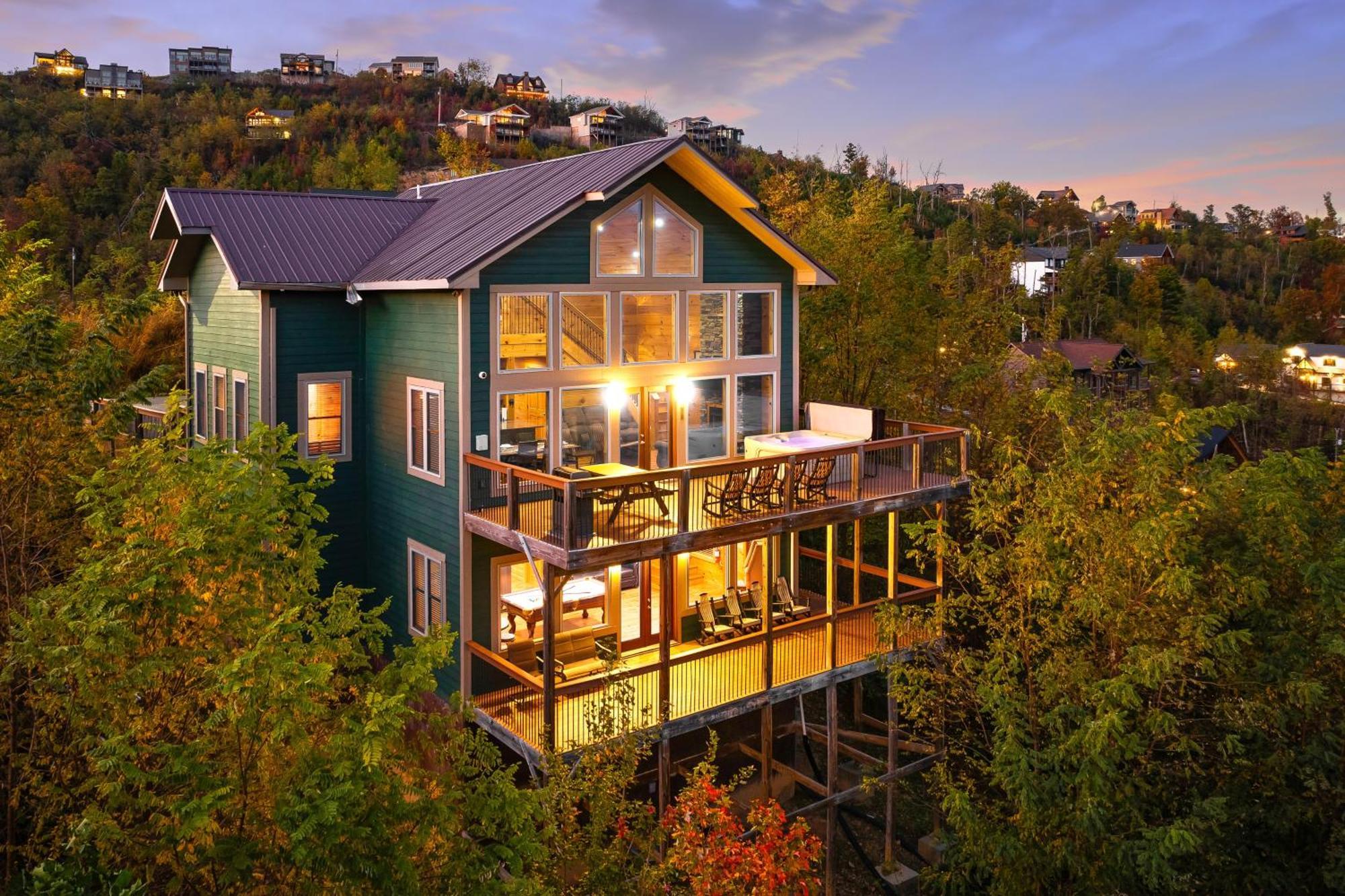 3 Bears Chalet Гатлінбург Екстер'єр фото